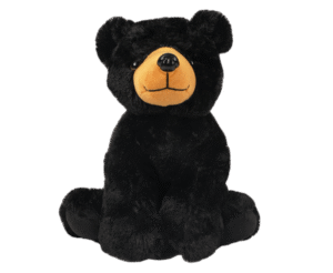 Bunny Boutique online plüss webshop termékfotó Bearnie fekete maci plüss